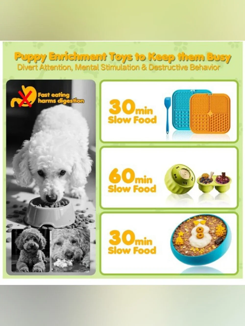 6 Pcs 🐶 Dog Enrichment Toys Set